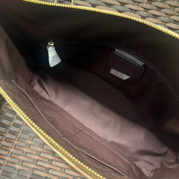 coach Gallery Tote Bag In Signature Canvas ca187 - Picture 6 of 8